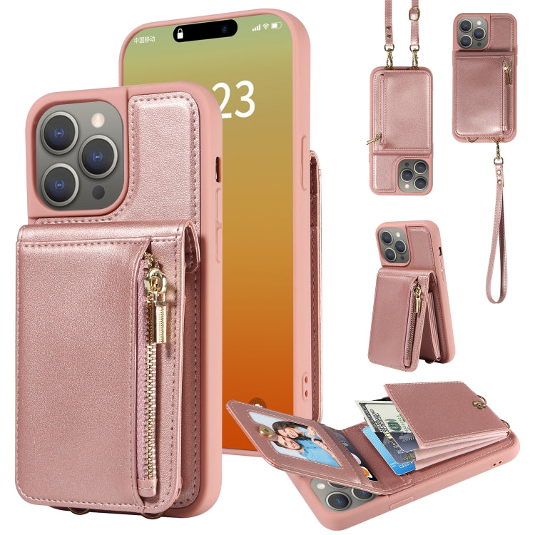 Custodia portafoglio in pelle per iPhone 14 e modelli compatibili