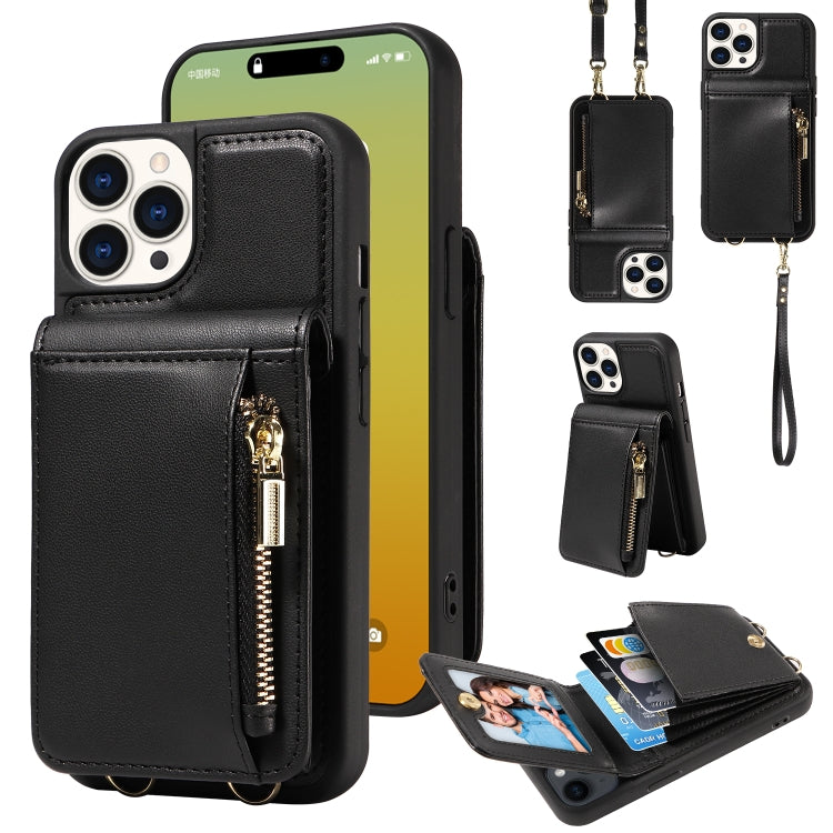 Custodia portafoglio in pelle per iPhone 14 e modelli compatibili