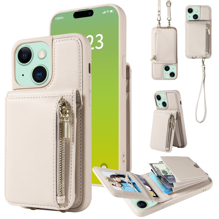 Custodia portafoglio in pelle per iPhone 14 e modelli compatibili