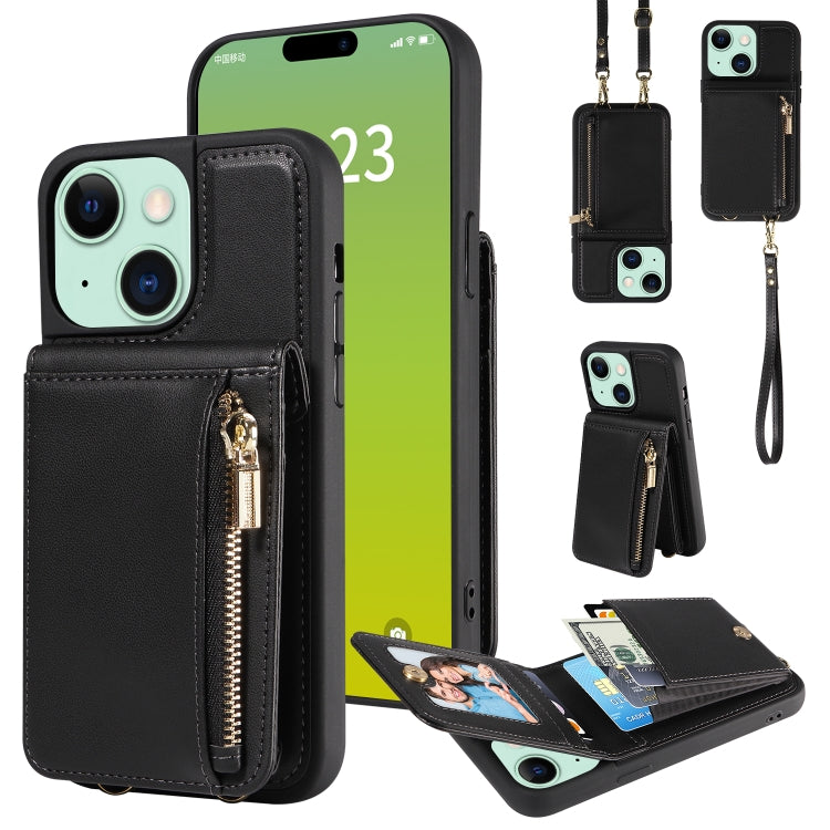 Custodia portafoglio in pelle per iPhone 14 e modelli compatibili