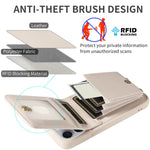 Custodia portafoglio in pelle per iPhone 15
