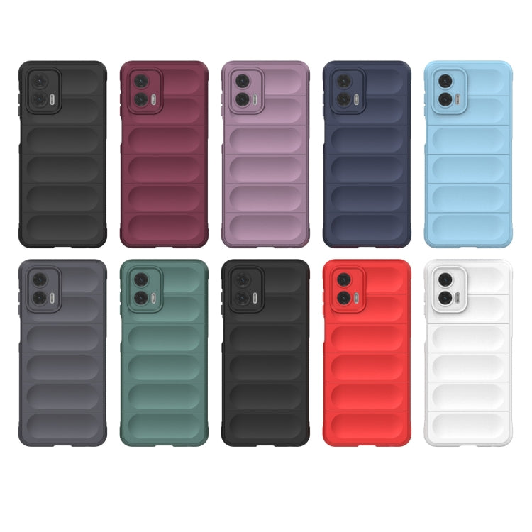 Magic Shield TPU + custodia per telefono in flanella, For Motorola Moto G73 5G, For Motorola Moto G62 5G