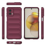 Magic Shield TPU + custodia per telefono in flanella, For Motorola Moto G73 5G, For Motorola Moto G62 5G