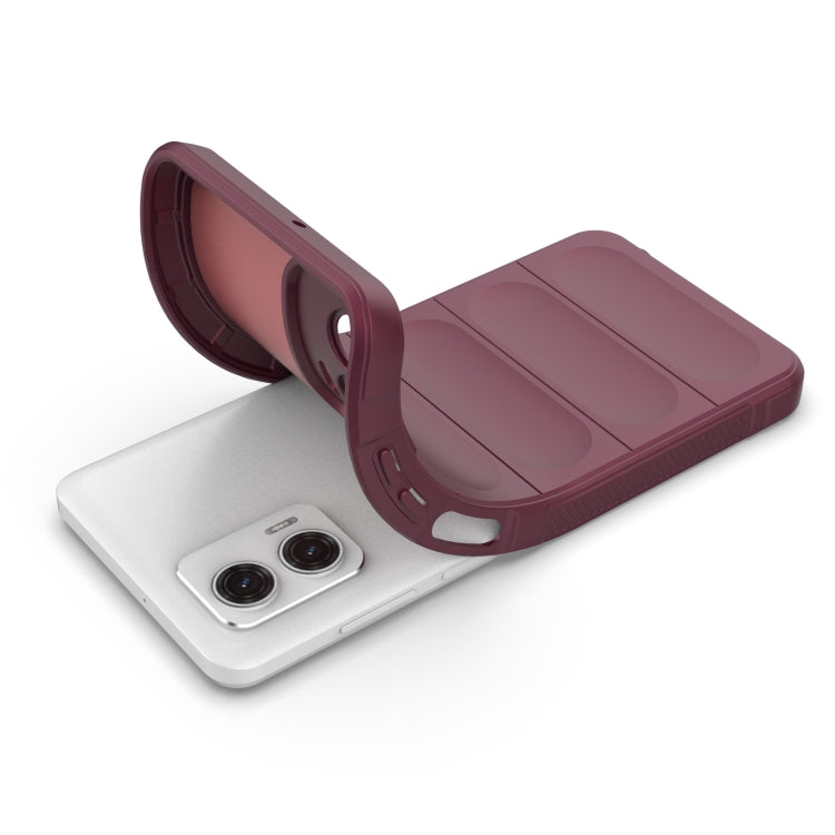 Magic Shield TPU + custodia per telefono in flanella, For Motorola Moto G73 5G, For Motorola Moto G62 5G