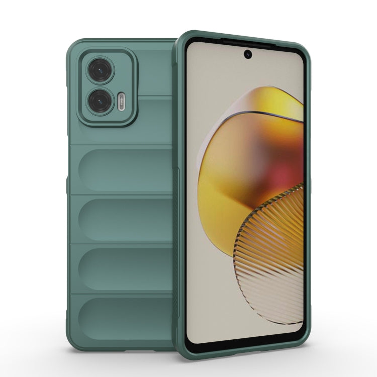 Magic Shield TPU + custodia per telefono in flanella, For Motorola Moto G73 5G, For Motorola Moto G62 5G