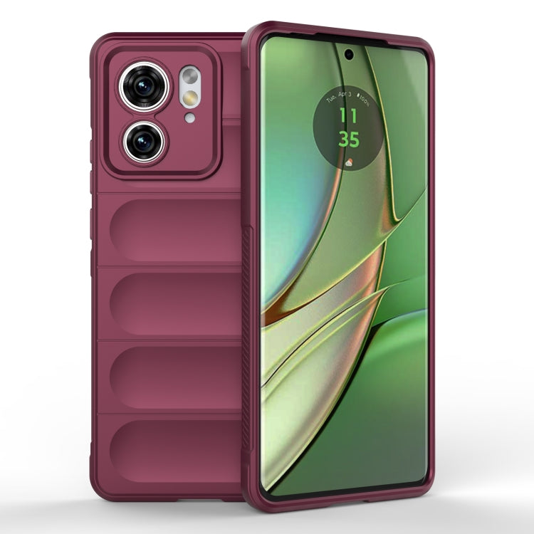 Magic Shield TPU + custodia per telefono in flanella, For Motorola Moto G34 5G, For Motorola Edge 40 5G