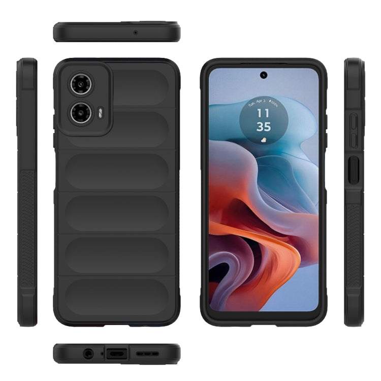 Magic Shield TPU + custodia per telefono in flanella, For Motorola Moto G34 5G, For Motorola Edge 40 5G