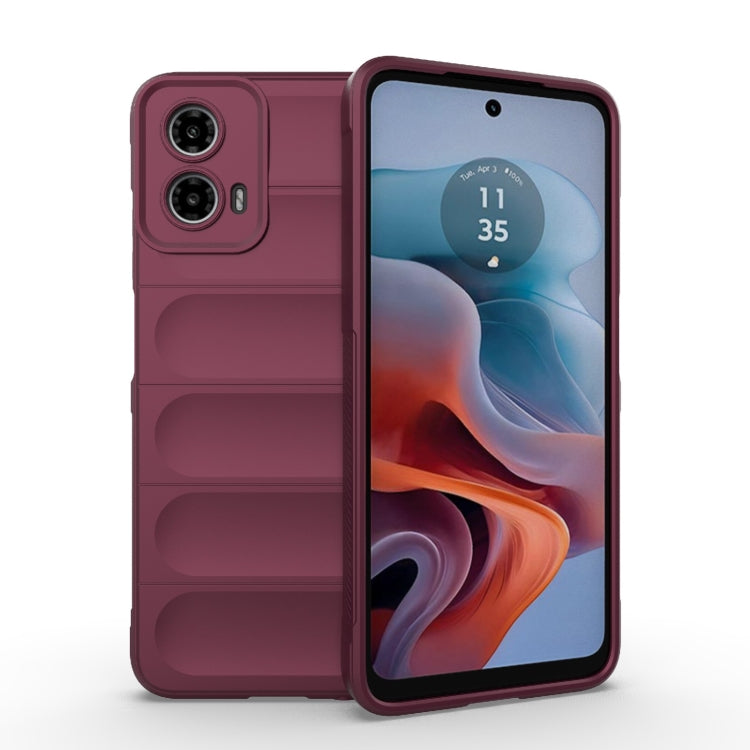 Magic Shield TPU + custodia per telefono in flanella, For Motorola Moto G34 5G, For Motorola Edge 40 5G