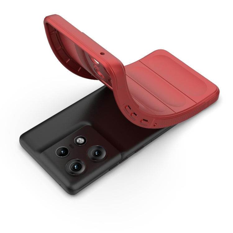 Magic Shield TPU + custodia per telefono in flanella, For Motorola Edge 50 Pro 5G Global, For Motorola Edge 50 Fusion 5G Global