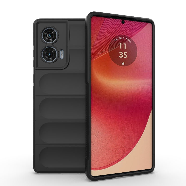 Magic Shield TPU + custodia per telefono in flanella, For Motorola Edge 50 Pro 5G Global, For Motorola Edge 50 Fusion 5G Global