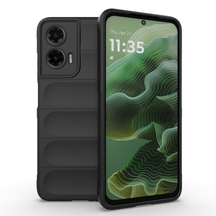 Magic Shield TPU + custodia per telefono in flanella, For Motorola Moto G75 5G Global, For Motorola Moto G35 5G Global