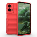 Magic Shield TPU + custodia per telefono in flanella, For Motorola Moto G75 5G Global, For Motorola Moto G35 5G Global