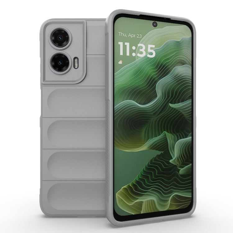 Magic Shield TPU + custodia per telefono in flanella, For Motorola Moto G75 5G Global, For Motorola Moto G35 5G Global