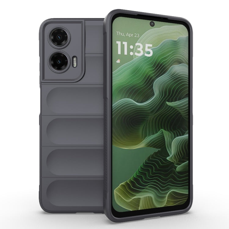 Magic Shield TPU + custodia per telefono in flanella, For Motorola Moto G75 5G Global, For Motorola Moto G35 5G Global