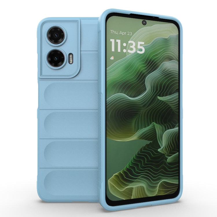 Magic Shield TPU + custodia per telefono in flanella, For Motorola Moto G75 5G Global, For Motorola Moto G35 5G Global