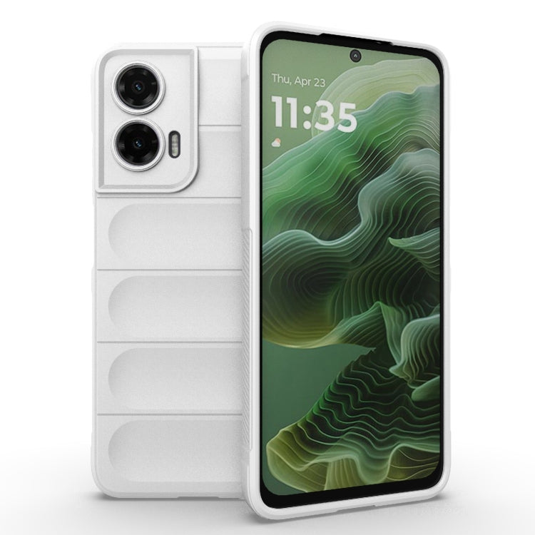 Magic Shield TPU + custodia per telefono in flanella, For Motorola Moto G75 5G Global, For Motorola Moto G35 5G Global