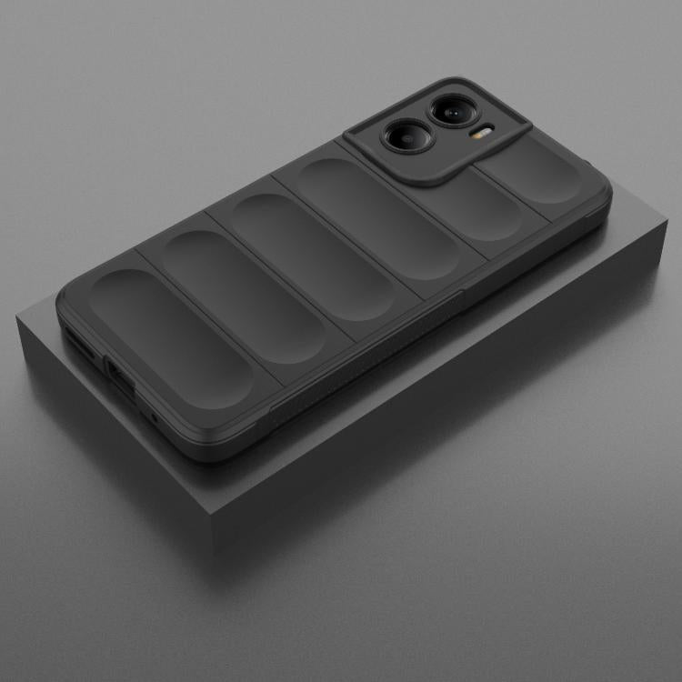 Magic Shield TPU + custodia per telefono in flanella, For Motorola Moto G05 4G / E15, For Motorola Moto G15 4G Global