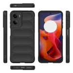Magic Shield TPU + custodia per telefono in flanella, For Motorola Moto G05 4G / E15, For Motorola Moto G15 4G Global