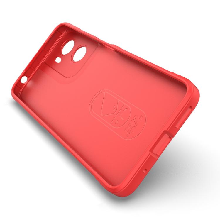 Magic Shield TPU + custodia per telefono in flanella, For Motorola Moto G05 4G / E15, For Motorola Moto G15 4G Global