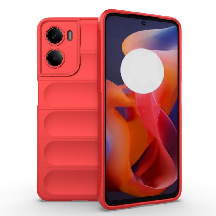 Magic Shield TPU + custodia per telefono in flanella, For Motorola Moto G05 4G / E15, For Motorola Moto G15 4G Global