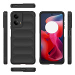 Magic Shield TPU + custodia per telefono in flanella, For Motorola Moto G24 4G Global, For Motorola Moto G85 5G Global