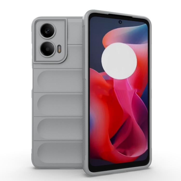 Magic Shield TPU + custodia per telefono in flanella, For Motorola Moto G24 4G Global, For Motorola Moto G85 5G Global