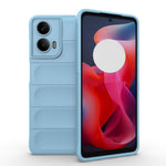 Magic Shield TPU + custodia per telefono in flanella, For Motorola Moto G24 4G Global, For Motorola Moto G85 5G Global