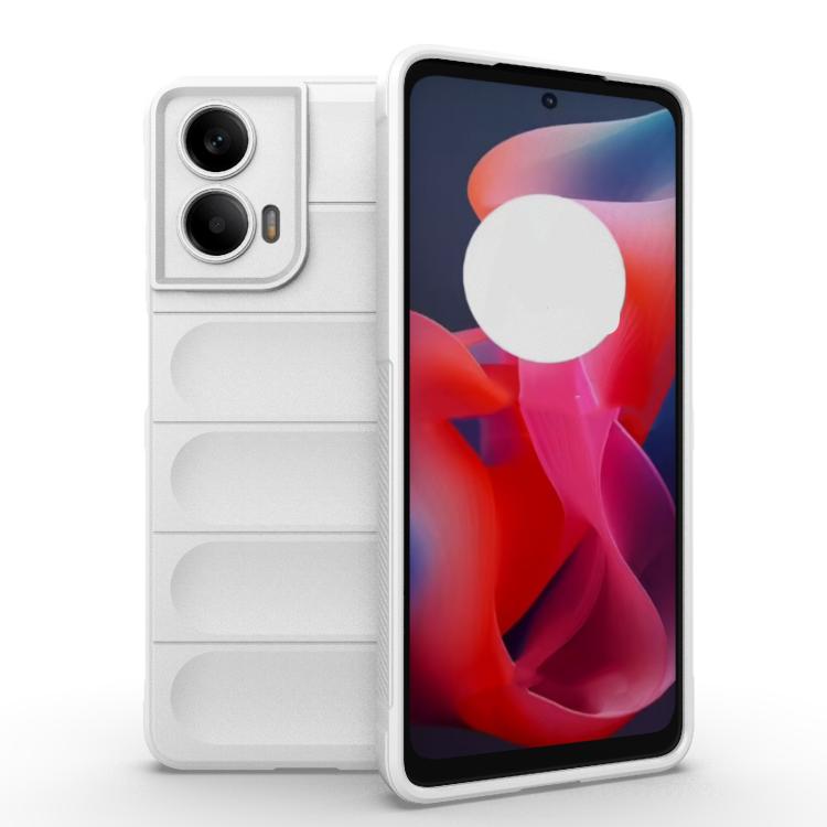 Magic Shield TPU + custodia per telefono in flanella, For Motorola Moto G24 4G Global, For Motorola Moto G85 5G Global