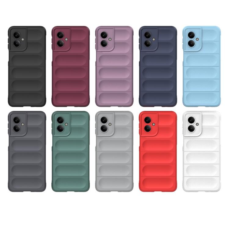Magic Shield TPU + custodia per telefono in flanella, For Motorola Moto G55 5G Global, For Motorola Edge 50 Neo