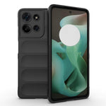 Magic Shield TPU + custodia per telefono in flanella, For Motorola Moto G75 5G Global, For Motorola Moto G35 5G Global