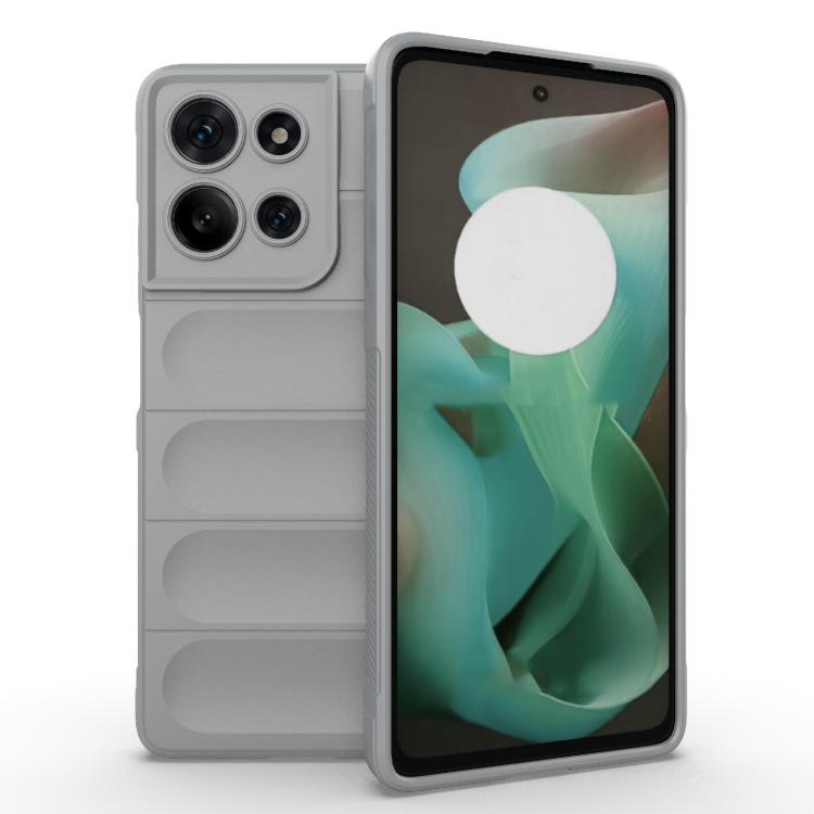Magic Shield TPU + custodia per telefono in flanella, For Motorola Moto G75 5G Global, For Motorola Moto G35 5G Global