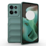 Magic Shield TPU + custodia per telefono in flanella, For Motorola Moto G75 5G Global, For Motorola Moto G35 5G Global