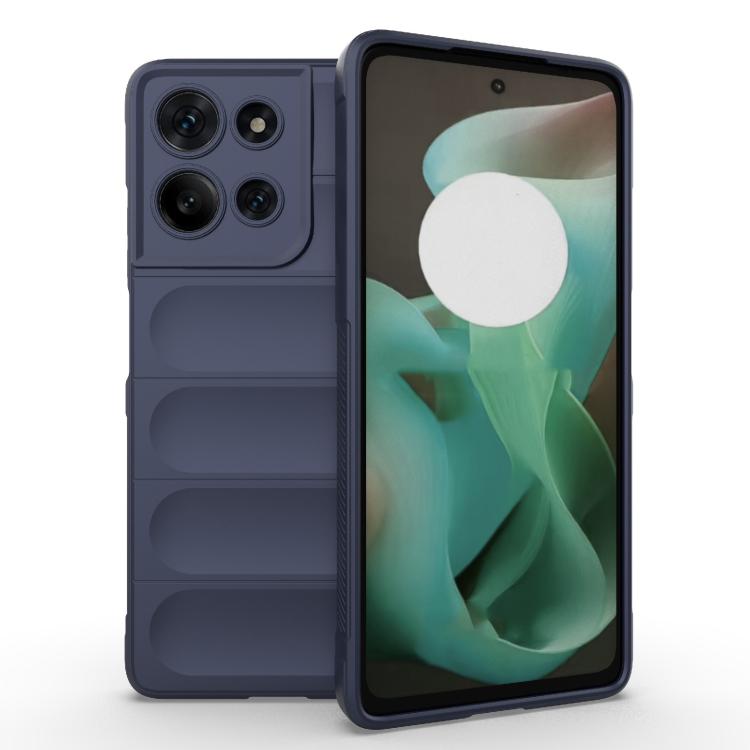 Magic Shield TPU + custodia per telefono in flanella, For Motorola Moto G75 5G Global, For Motorola Moto G35 5G Global