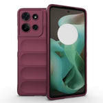 Magic Shield TPU + custodia per telefono in flanella, For Motorola Moto G75 5G Global, For Motorola Moto G35 5G Global