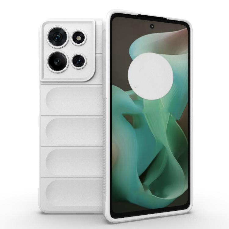 Magic Shield TPU + custodia per telefono in flanella, For Motorola Moto G75 5G Global, For Motorola Moto G35 5G Global