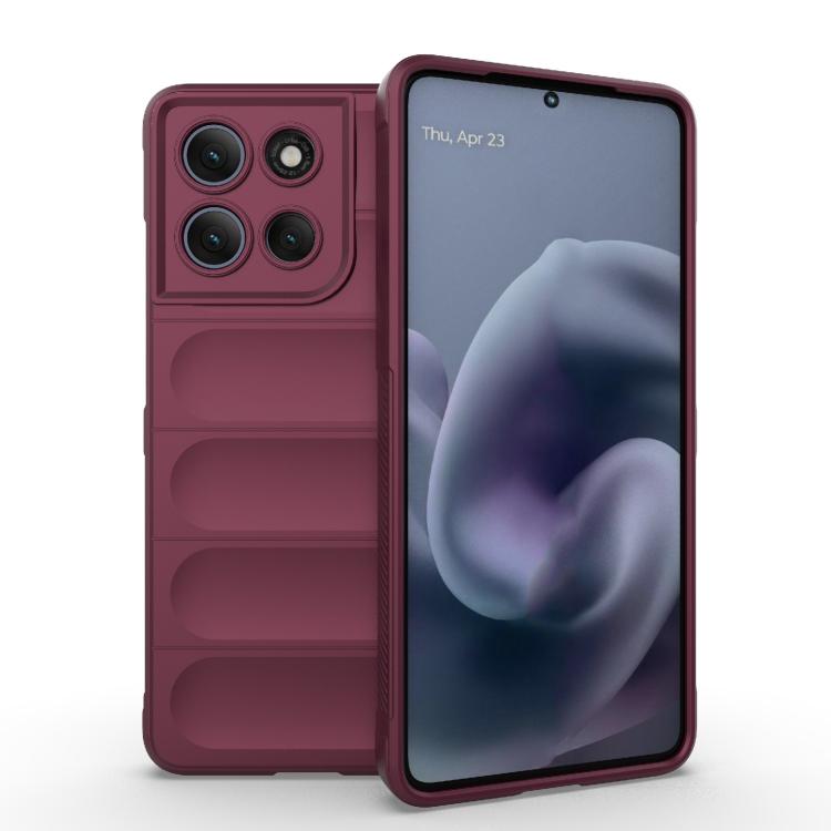 Magic Shield TPU + custodia per telefono in flanella, For Motorola Moto G86 Power, For Motorola Moto G86 5G