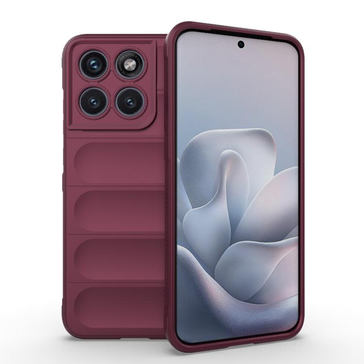 Magic Shield TPU + custodia per telefono in flanella, For Motorola Edge 70 Pro 5G Global, For Motorola Edge 70 Fusion 5G Global