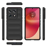 Magic Shield TPU + custodia per telefono in flanella, For Motorola Signature 5G Global, For Motorola Moto G67 Power 5G India