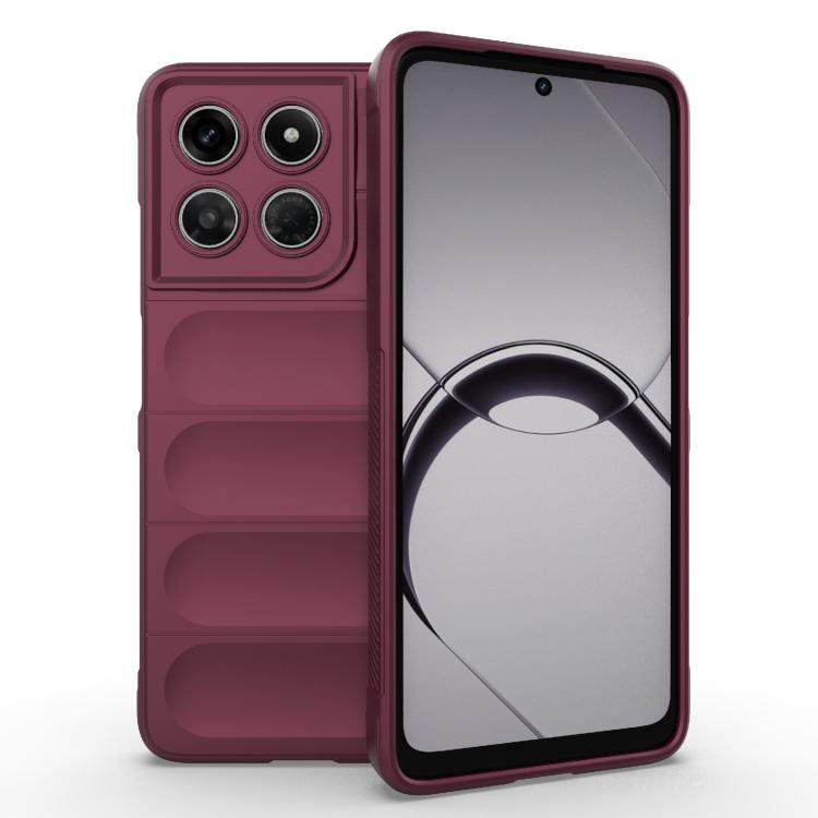 Magic Shield TPU + custodia per telefono in flanella, For Motorola Moto G37 Power 5G Global, For Motorola Moto G87 5G Global