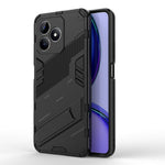 Punk Armor 2 in 1 PC + custodia per telefono in TPU con supporto, For Realme C67 4G Global, For Realme 11 4G Global, For Realme C53 4G