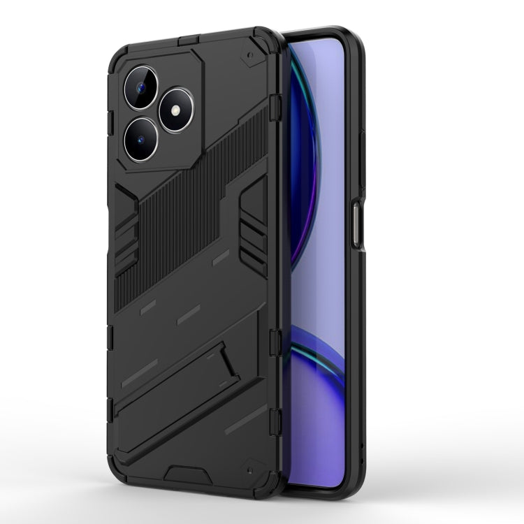 Punk Armor 2 in 1 PC + custodia per telefono in TPU con supporto, For Realme C67 4G Global, For Realme 11 4G Global, For Realme C53 4G