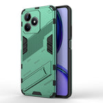 Punk Armor 2 in 1 PC + custodia per telefono in TPU con supporto, For Realme C67 4G Global, For Realme 11 4G Global, For Realme C53 4G
