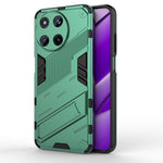 Punk Armor 2 in 1 PC + custodia per telefono in TPU con supporto, For Realme C67 4G Global, For Realme 11 4G Global, For Realme C53 4G