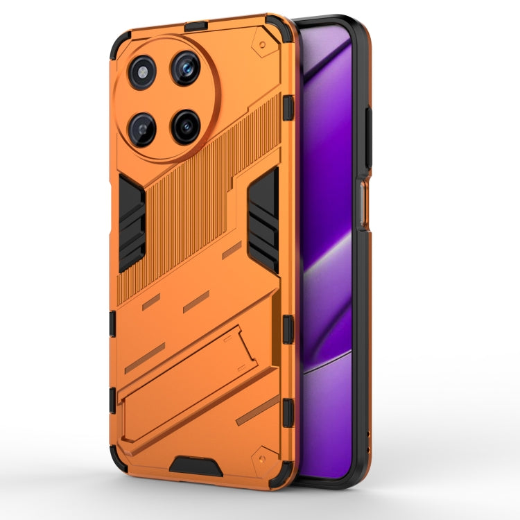 Punk Armor 2 in 1 PC + custodia per telefono in TPU con supporto, For Realme C67 4G Global, For Realme 11 4G Global, For Realme C53 4G