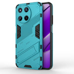 Punk Armor 2 in 1 PC + custodia per telefono in TPU con supporto, For Realme C67 4G Global, For Realme 11 4G Global, For Realme C53 4G