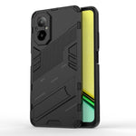 Punk Armor 2 in 1 PC + custodia per telefono in TPU con supporto, For Realme C67 4G Global, For Realme 11 4G Global, For Realme C53 4G