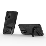 Punk Armor 2 in 1 PC + custodia per telefono in TPU con supporto, For Realme C67 4G Global, For Realme 11 4G Global, For Realme C53 4G