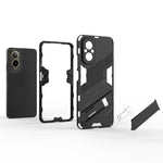 Punk Armor 2 in 1 PC + custodia per telefono in TPU con supporto, For Realme C67 4G Global, For Realme 11 4G Global, For Realme C53 4G