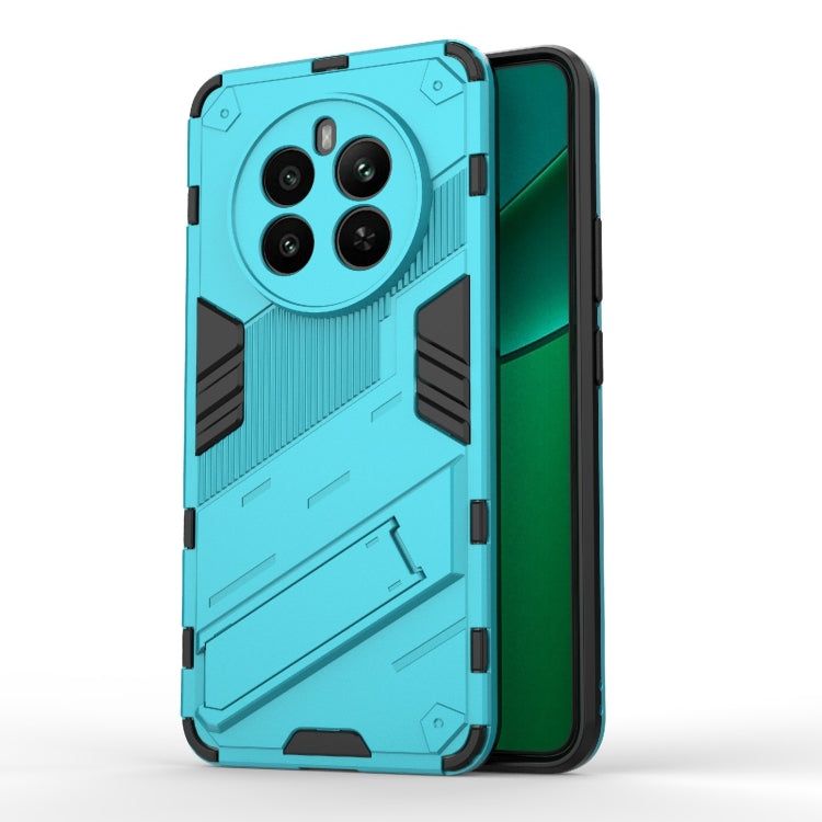 Punk Armor 2 in 1 PC + custodia per telefono in TPU con supporto, For Realme 12 5G Global, For Realme 12+ 5G Global, For Realme 12 Pro 5G Global