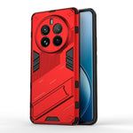 Punk Armor 2 in 1 PC + custodia per telefono in TPU con supporto, For Realme 12 5G Global, For Realme 12+ 5G Global, For Realme 12 Pro 5G Global